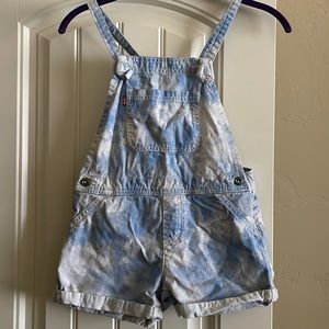Levi's tie dye shortall